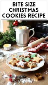 Bite Size Christmas Cookies Recipe