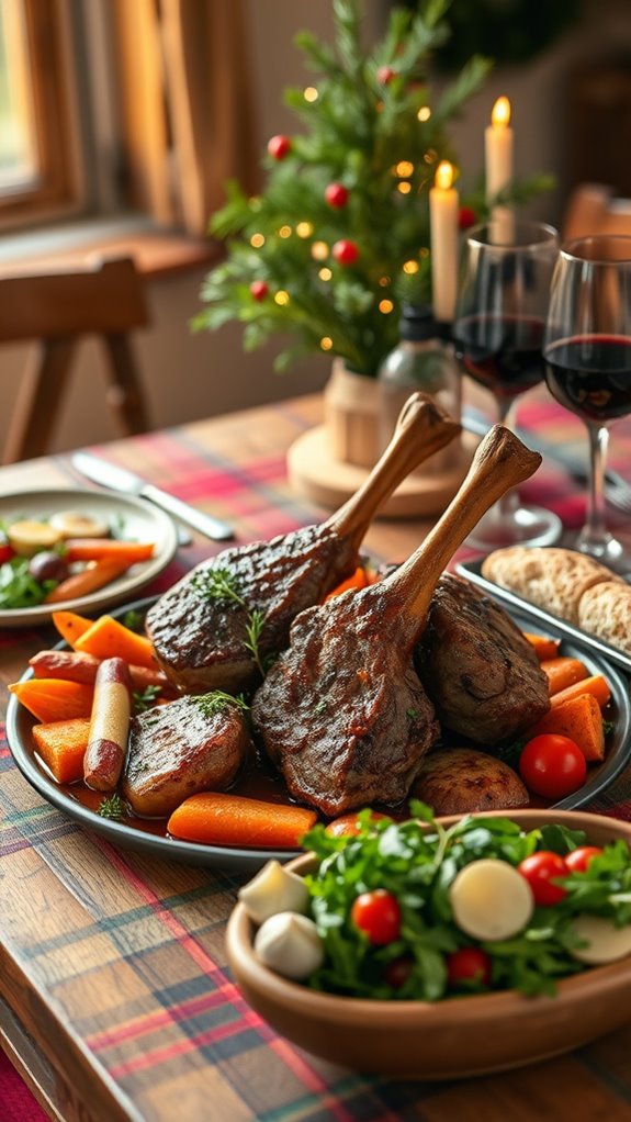 braised lamb with herbs