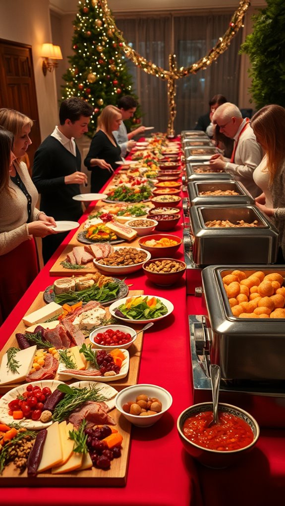 buffet ideas for christmas