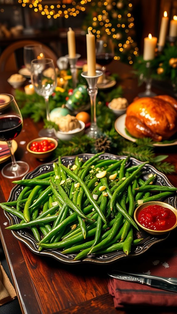 buttery garlic green beans recipe