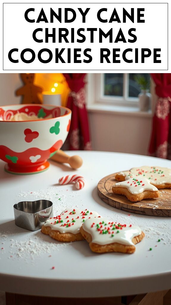 Candy Cane Christmas Cookies Recipe