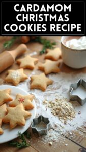 Cardamom Christmas Cookies Recipe