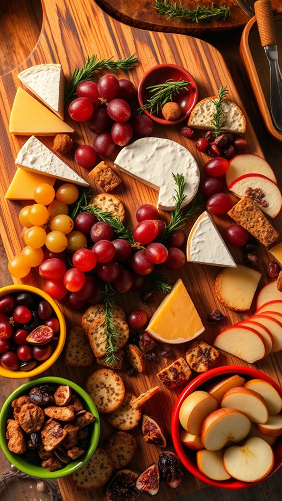cheese and fruit platter
