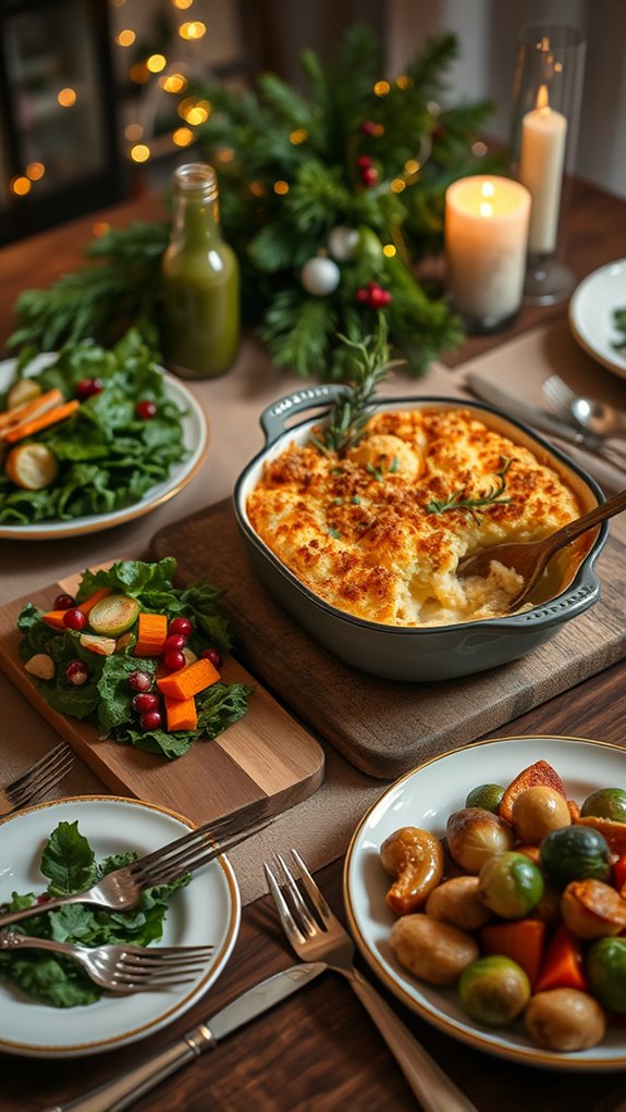 cheesy cauliflower gratin delight