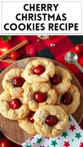 Cherry Christmas Cookies Recipe