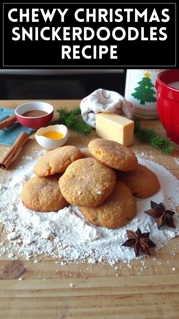 Chewy Christmas Snickerdoodles Recipe