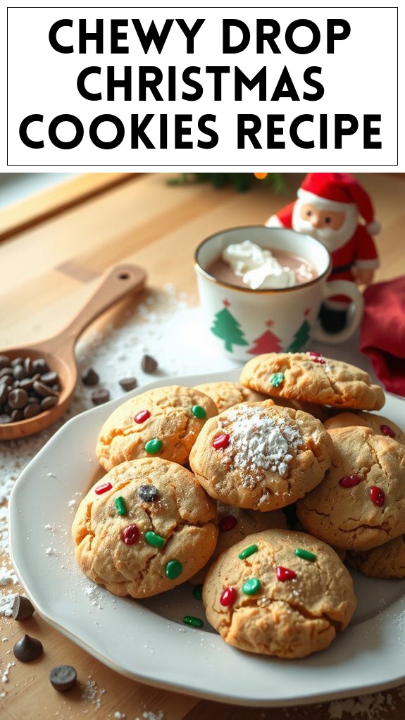 Chewy Drop Christmas Cookies Recipe