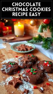Chocolate Christmas Cookies Recipe Easy