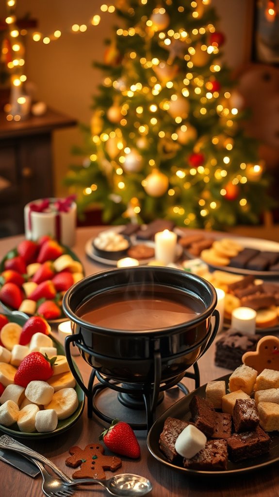 chocolate fondue indulgent experience