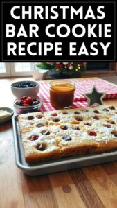 Christmas Bar Cookie Recipe Easy