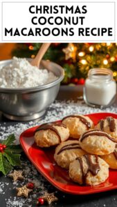 Christmas Coconut Macaroons Recipe