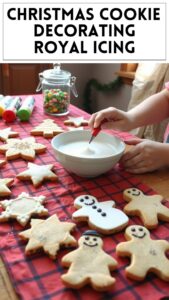 Christmas Cookie Decorating Royal Icing