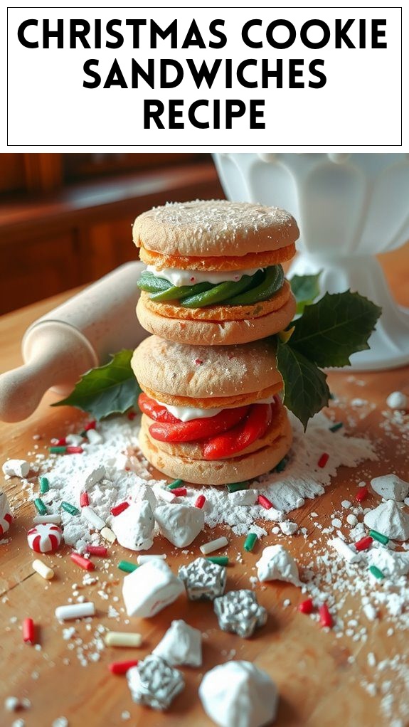 Christmas Cookie Sandwiches Recipe