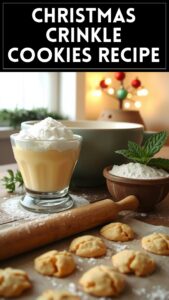Christmas Crinkle Cookies Recipe