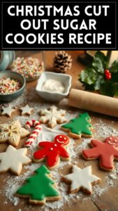 Christmas Cut Out Sugar Cookies Recipe