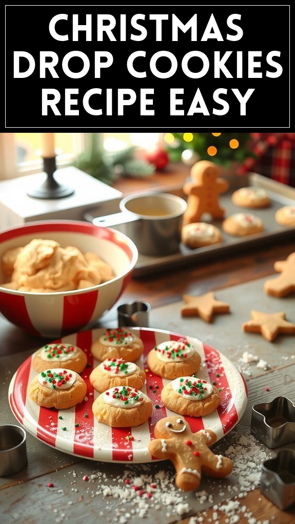 Christmas Drop Cookies Recipe Easy