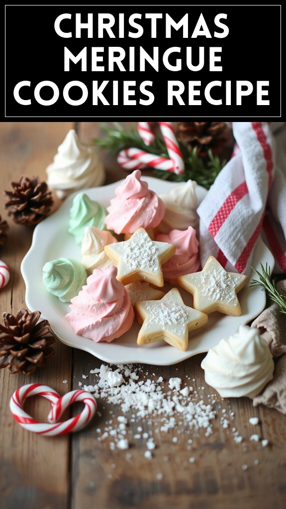 Christmas Meringue Cookies Recipe