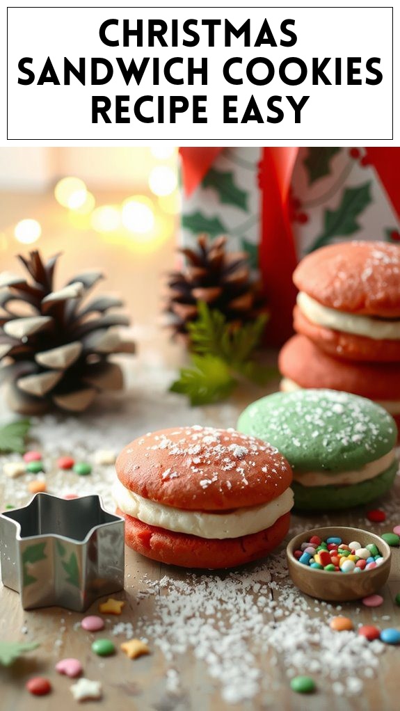 Christmas Sandwich Cookies Recipe Easy