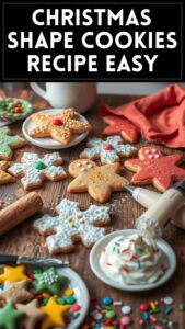 Christmas Shape Cookies Recipe Easy
