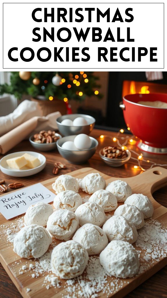Christmas Snowball Cookies Recipe