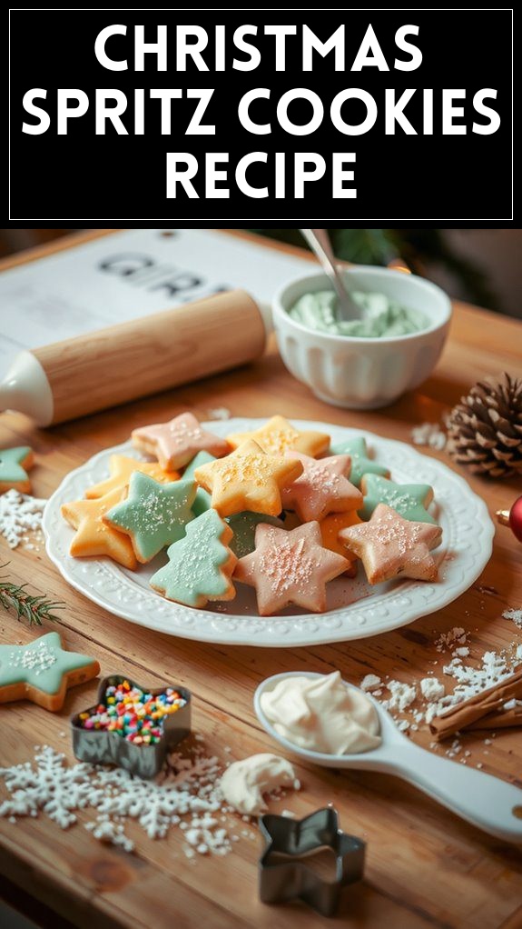 Christmas Spritz Cookies Recipe