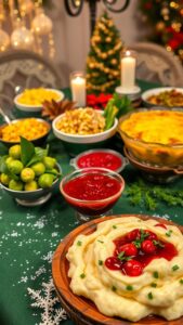 christmas sides over mains