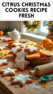 Citrus Christmas Cookies Recipe Fresh
