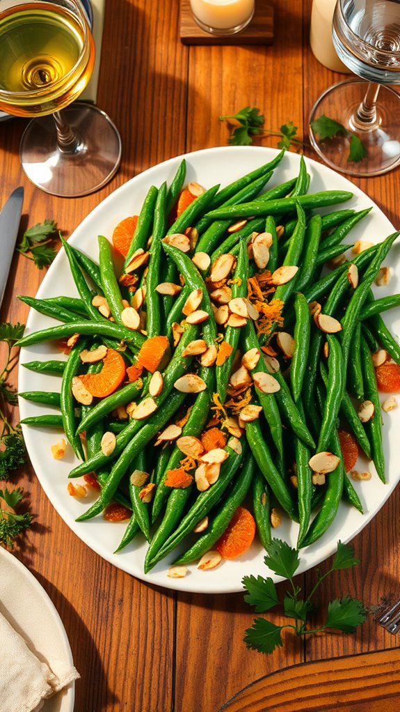 citrus green bean delight