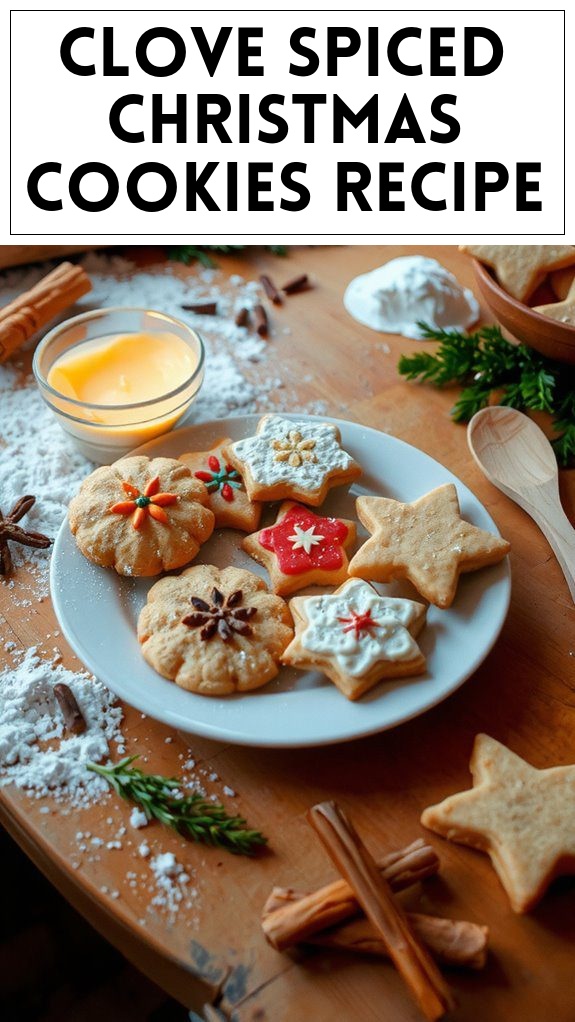 Clove Spiced Christmas Cookies Recipe