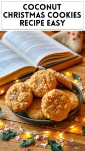 Coconut Christmas Cookies Recipe Easy