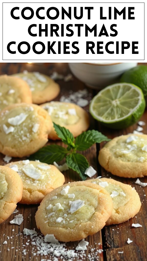 Coconut Lime Christmas Cookies Recipe