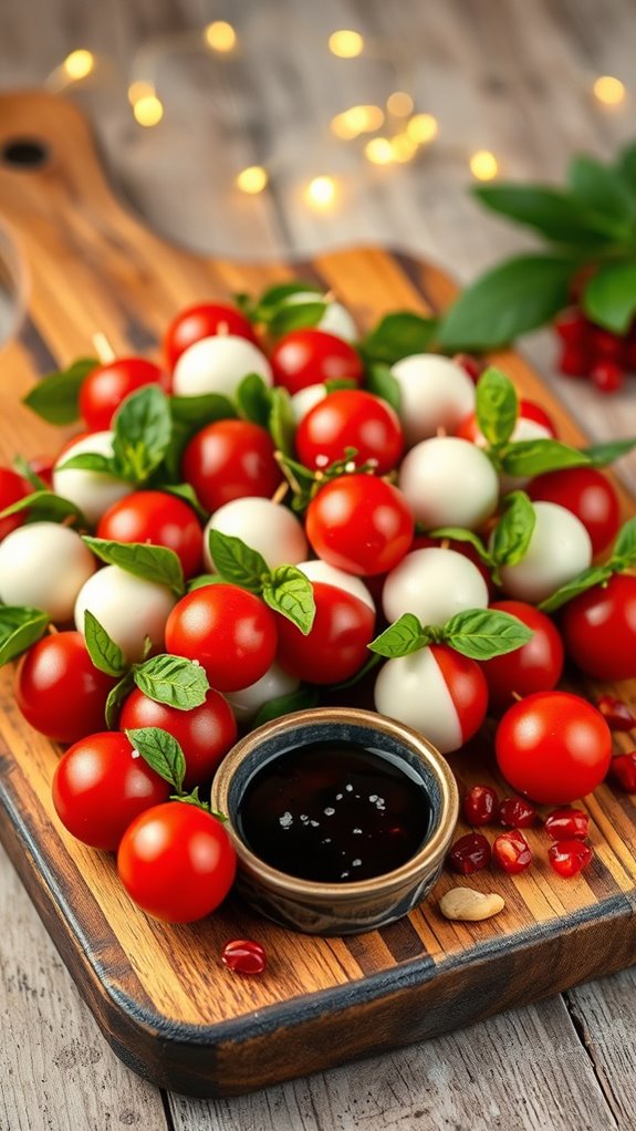 colorful delicious holiday appetizer