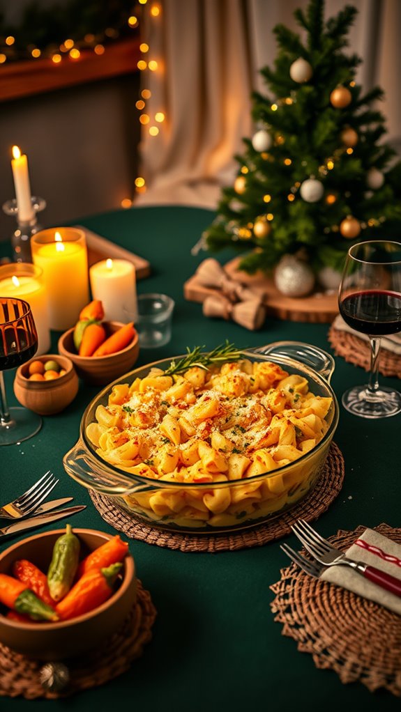 comforting creamy pasta dish