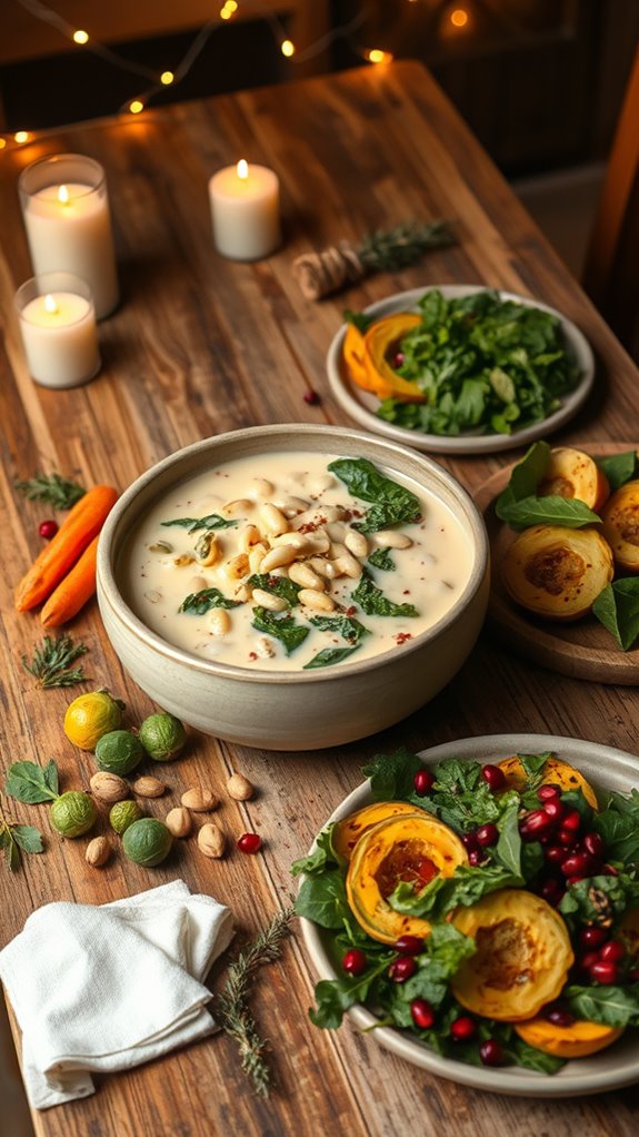 comforting white bean stew