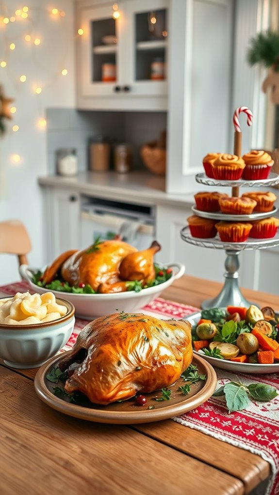 compact holiday meal options