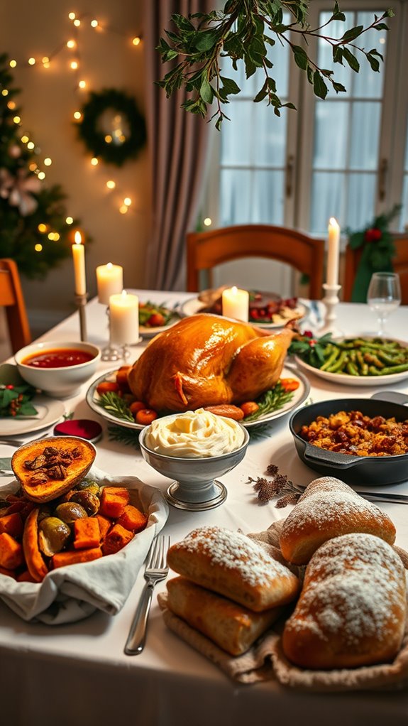 cozy festive dinner ideas