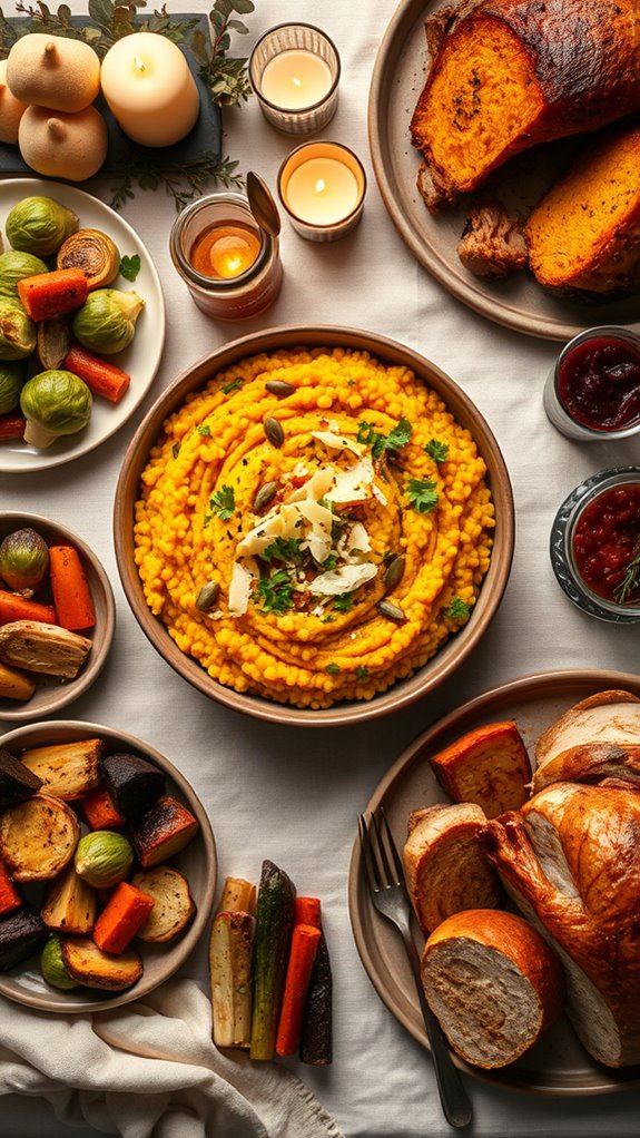 creamy butternut squash risotto