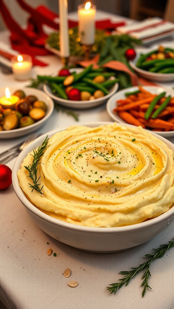 creamy garlic mashed potatoes