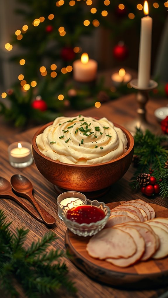 creamy garlic mashed potatoes