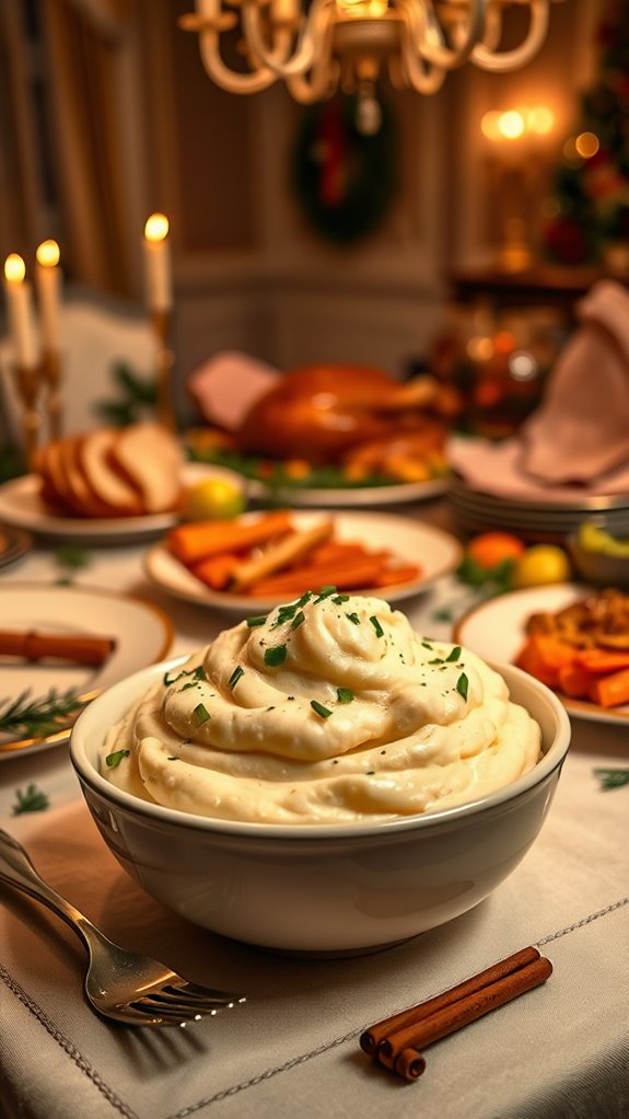 creamy garlic mashed potatoes