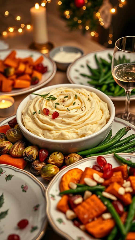 creamy garlic mashed potatoes