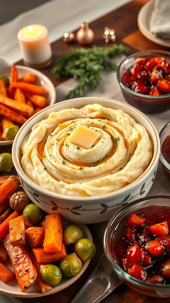 creamy garlic mashed potatoes