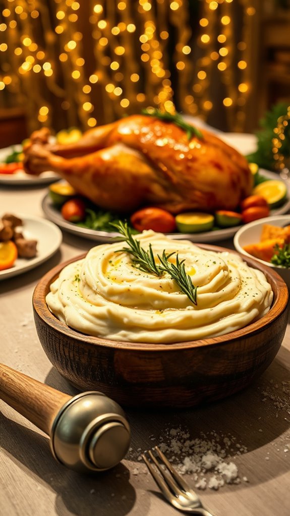 creamy garlic mashed potatoes