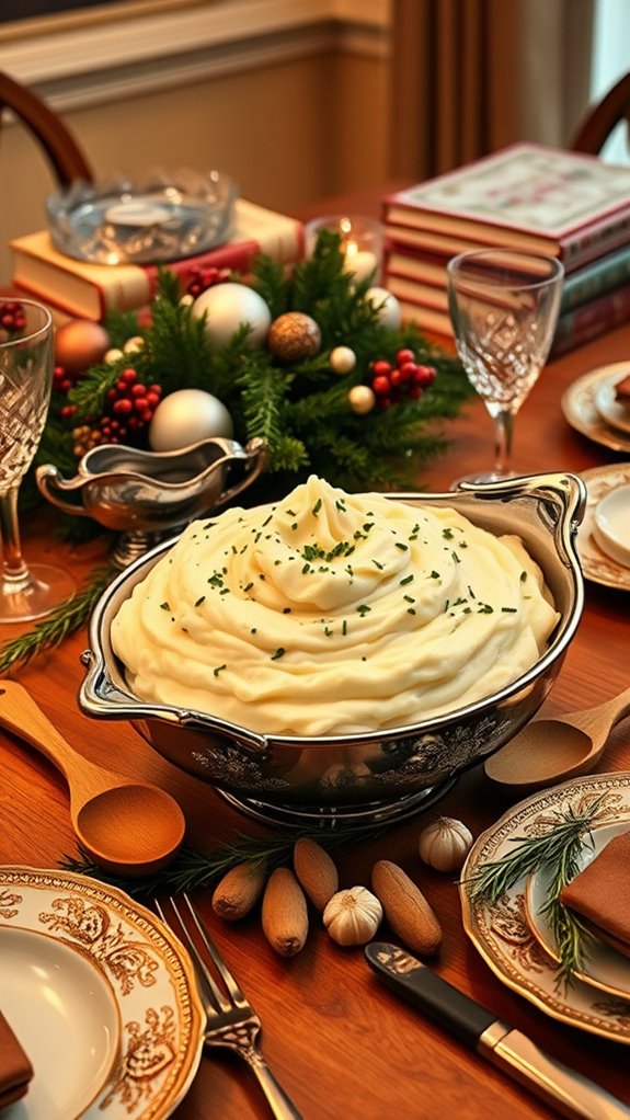 creamy garlic mashed potatoes