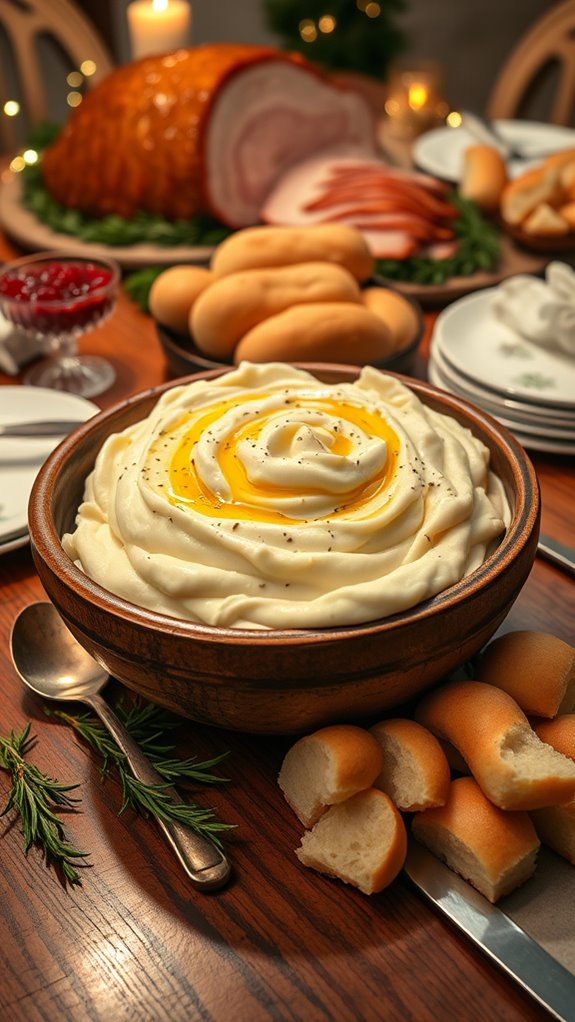 creamy garlic mashed potatoes