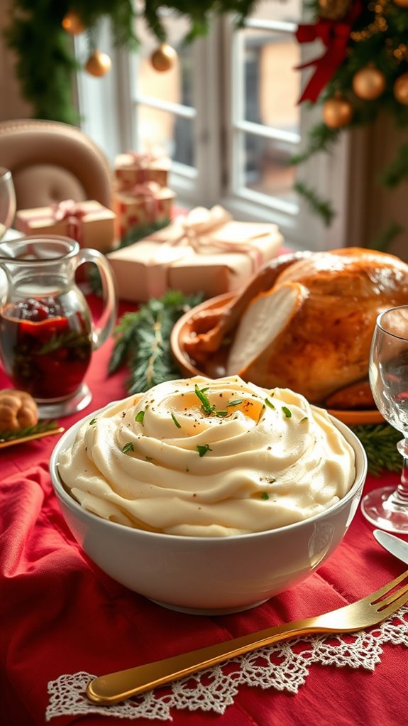creamy garlic parmesan potatoes