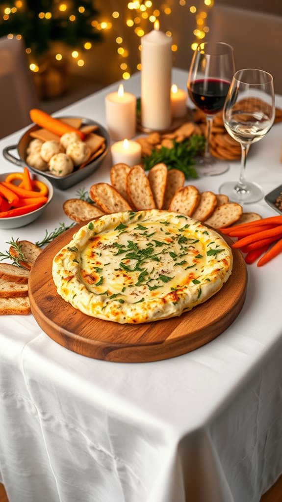 creamy holiday spinach dip