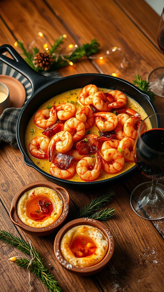 creamy shrimp and grits