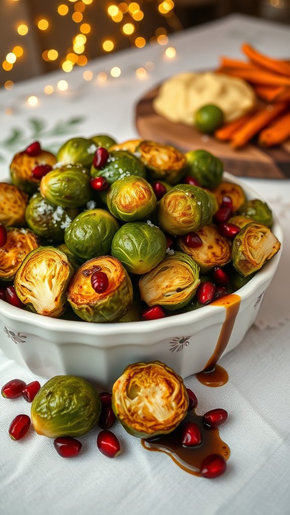 crispy roasted brussels sprouts