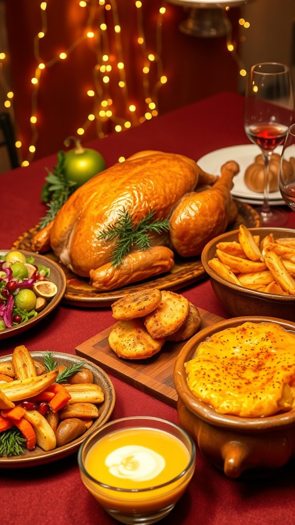 crunchy creamy christmas dinner ideas